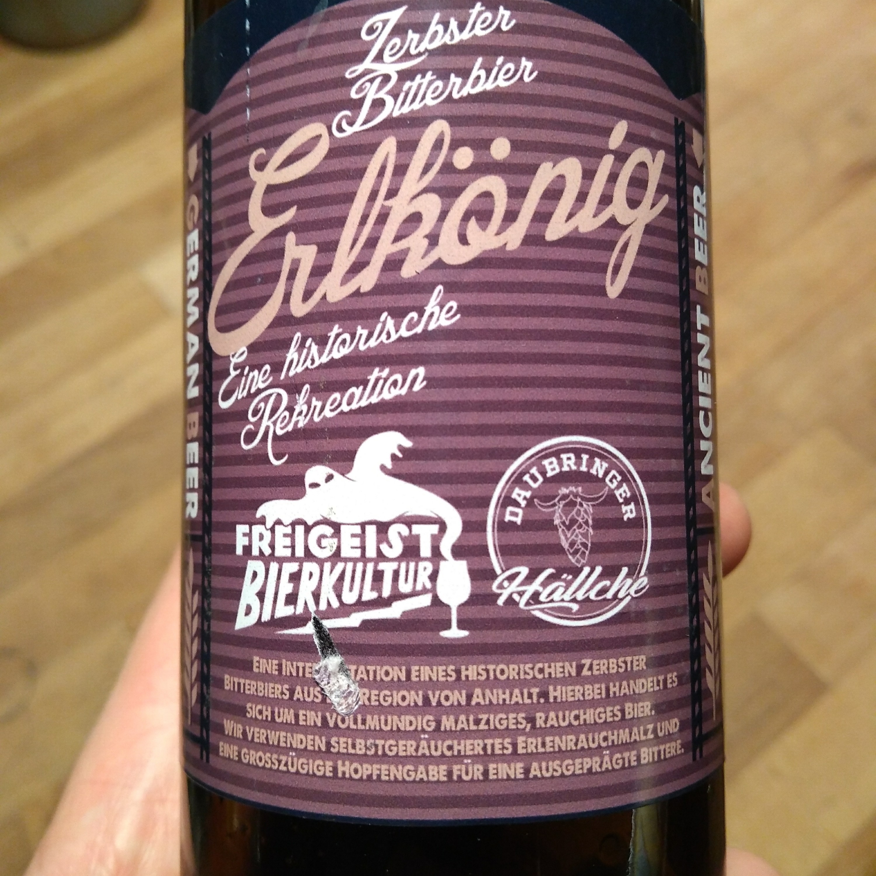 Erlkönig - Zerbster Bitterbier